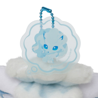 Authentic Shinka No Ishi evolution stone Pokemon Center Plush Alolan Vulpix mascot 13cm 